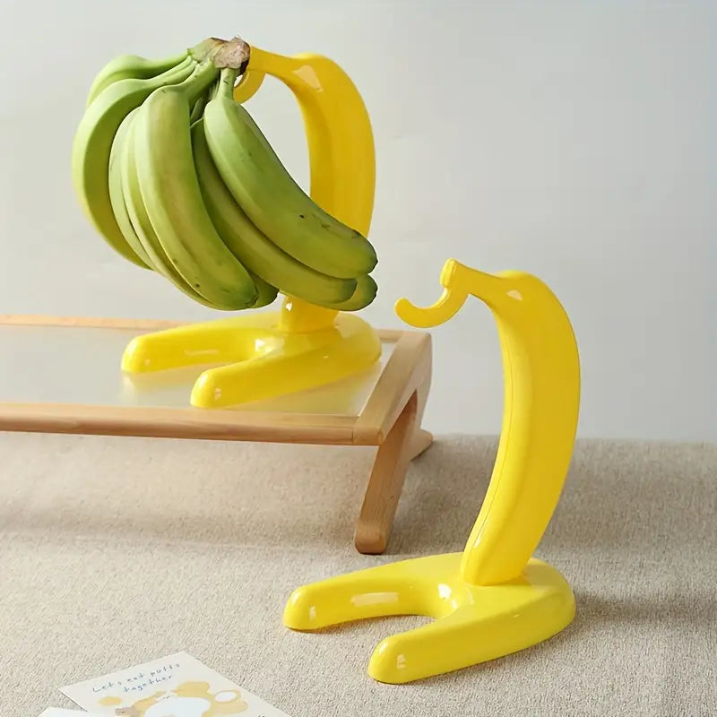 Banana Holder Plastic Yellow 1pc