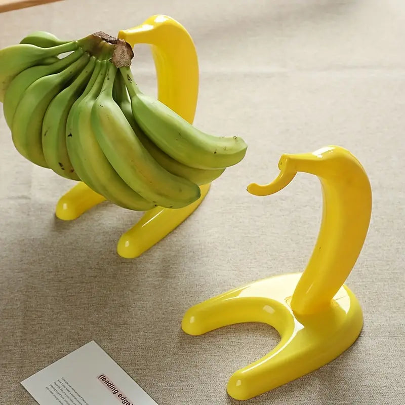 Banana Holder Plastic Yellow 1pc