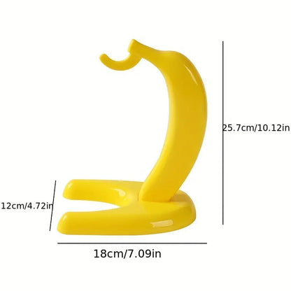 Banana Holder Plastic Yellow 1pc