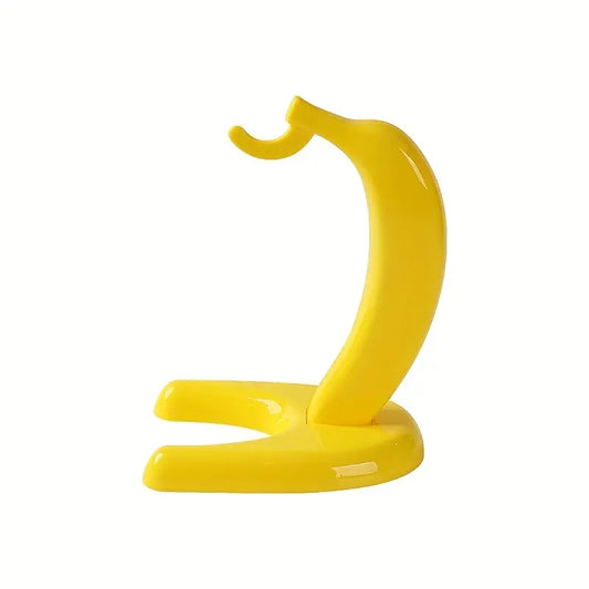 Banana Holder Plastic Yellow 1pc